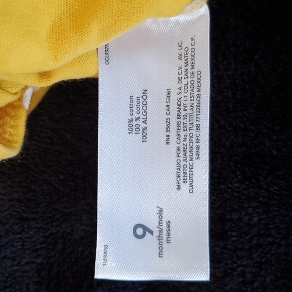 Carter's Dress, Size 9M, Color Yellow - Picture 6 of 6